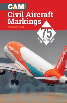 Civil Aircraft Markings 2025 - 9781800353275 Allan S. Wright