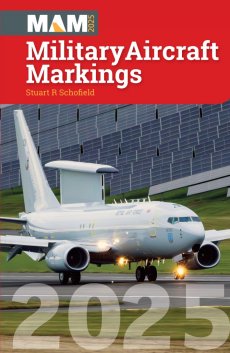 Military Aircraft Markings 2025 - 9781800353282 Stuart Schofield